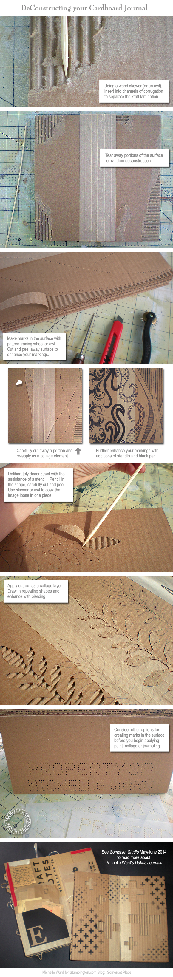 Cardboard Number Cutting Tutorial 